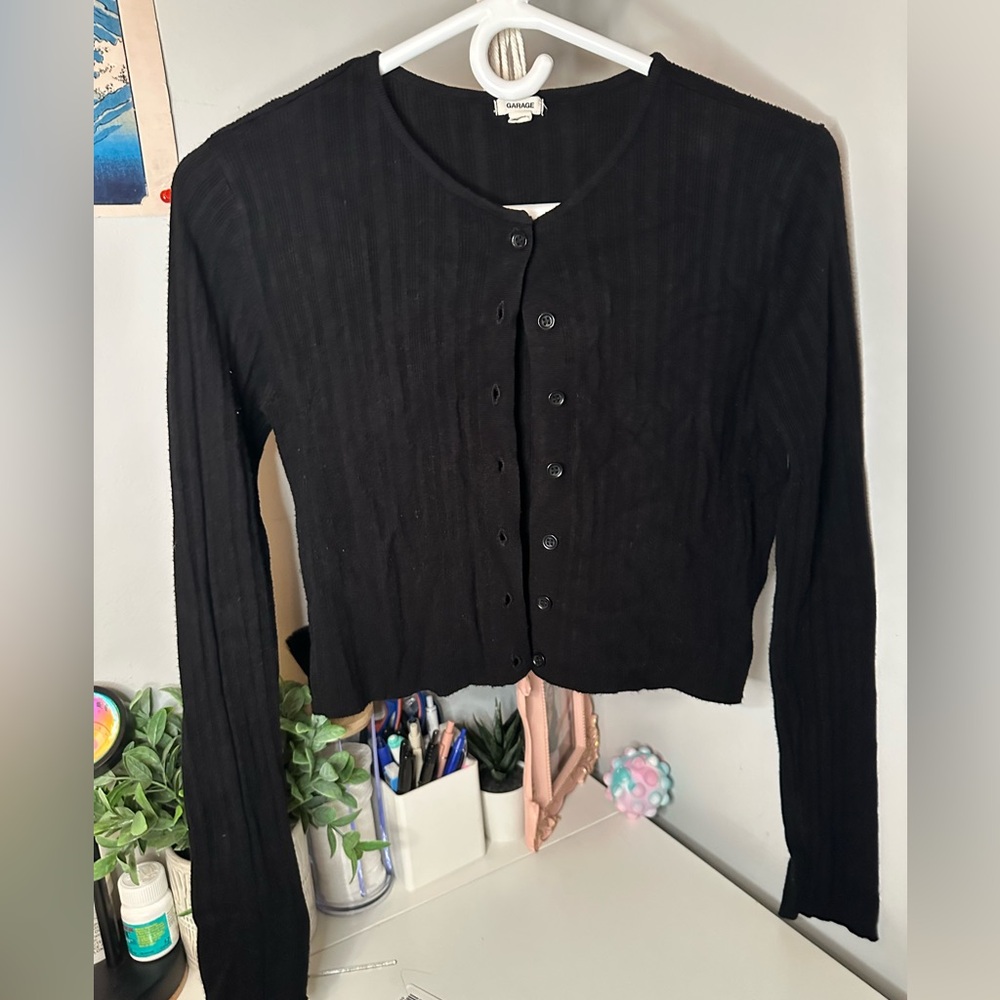 Garage Crop cardigan